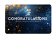 "Congratulations" Gift Card